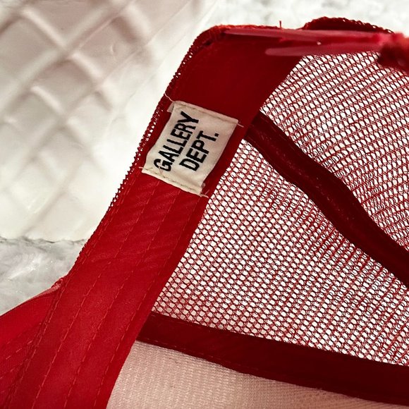 Gallery Dept. Red Snapback Trucker Hat